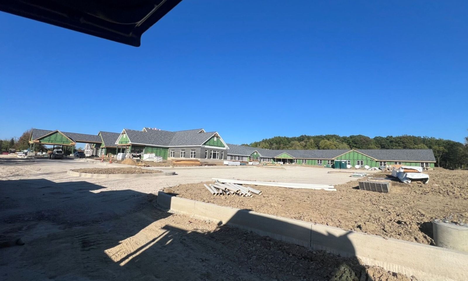 arcola creek nursing side view
